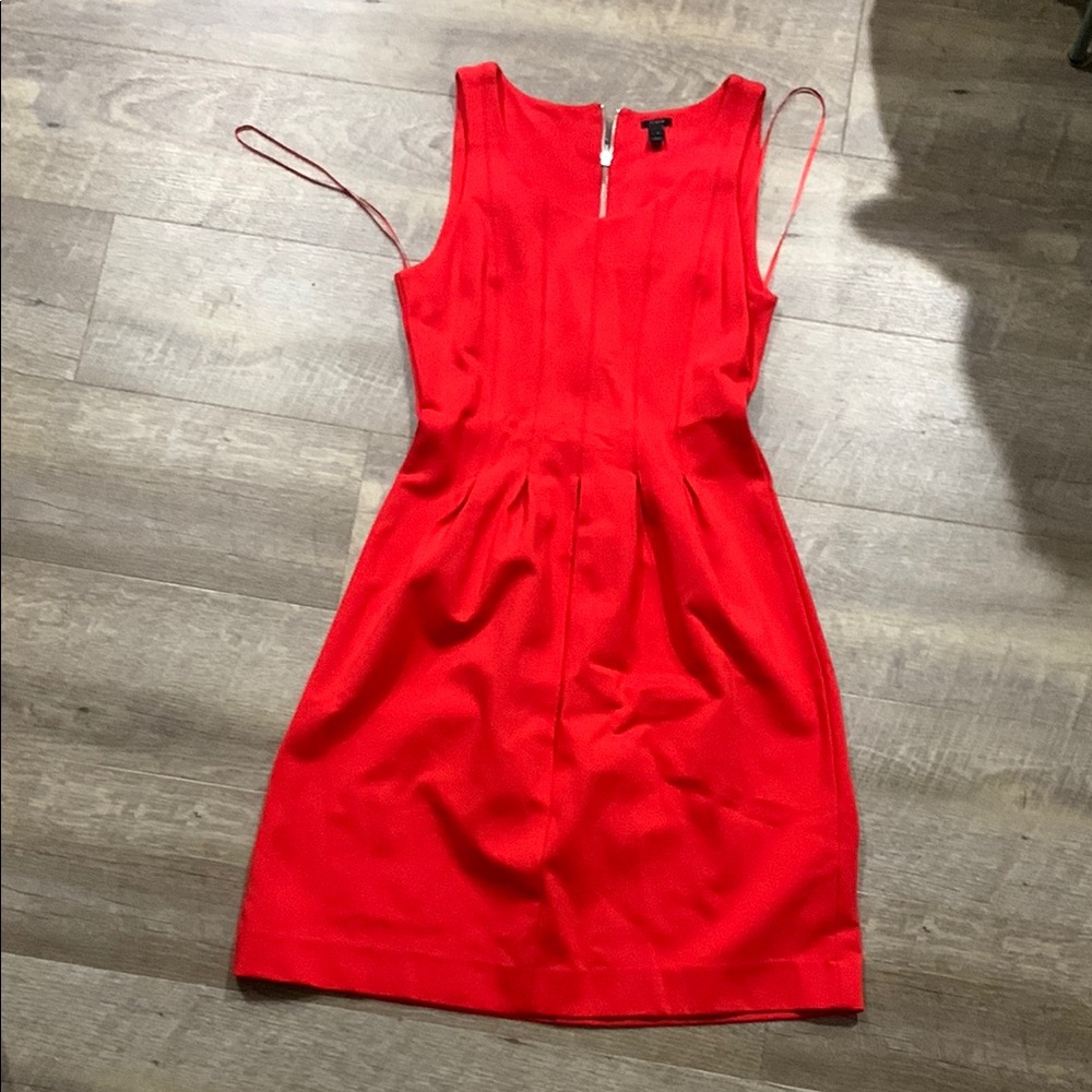 Red Sleeveless Dress